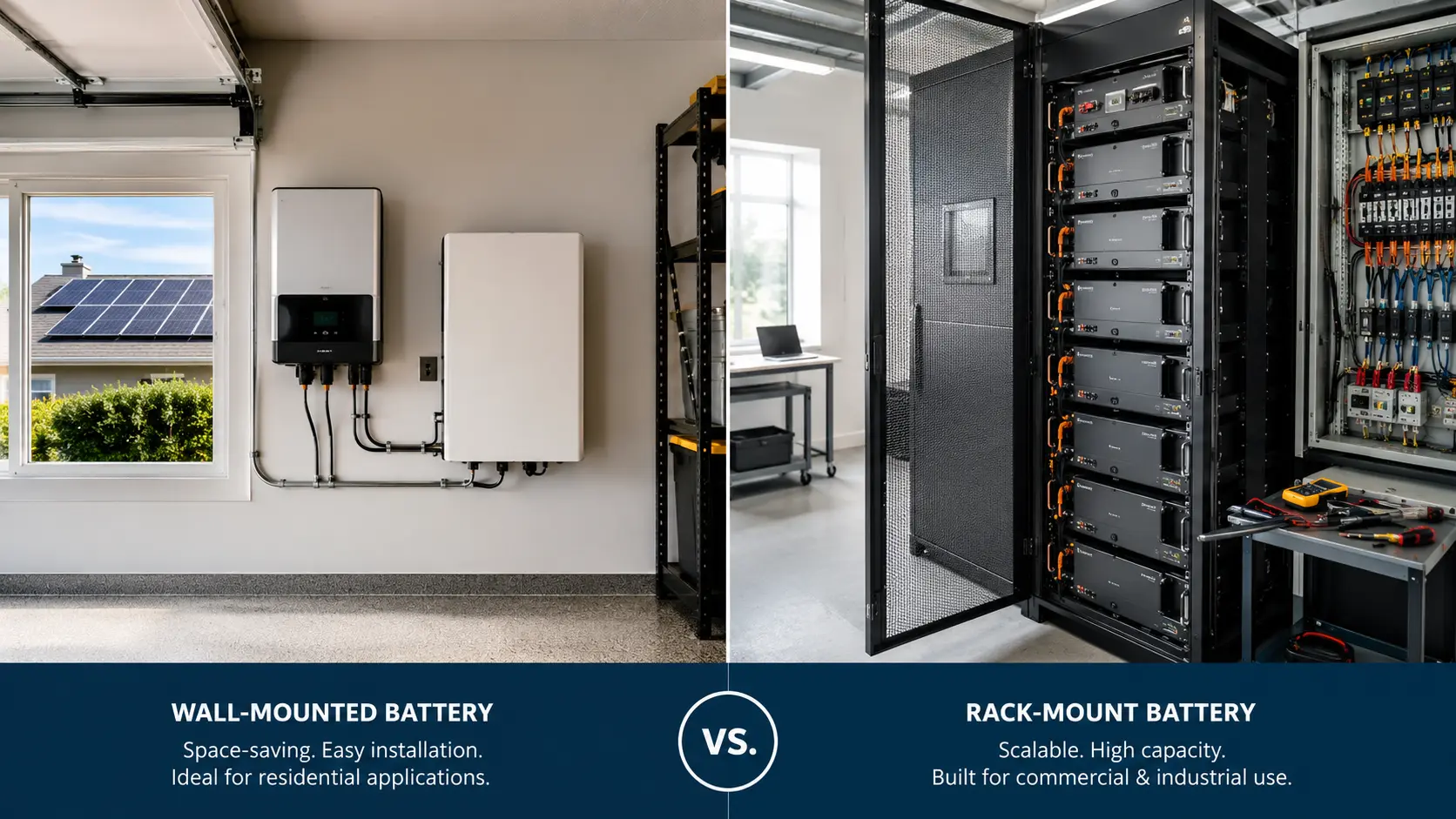 Dǒ jí vs Rack Batterie: Etɛ ka Sɔ́?